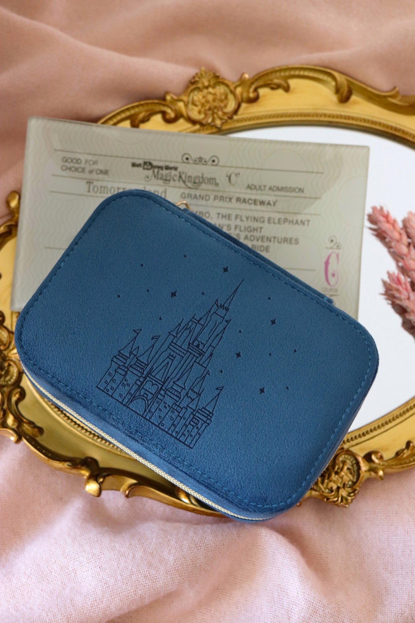 RECTANGLE CASTLE JEWELRY CASE