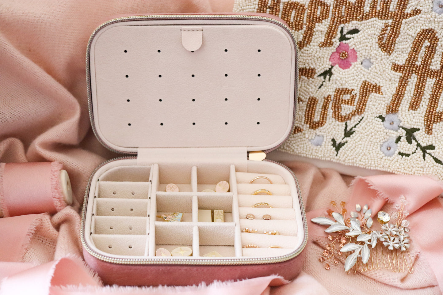 RECTANGLE CASTLE JEWELRY CASE