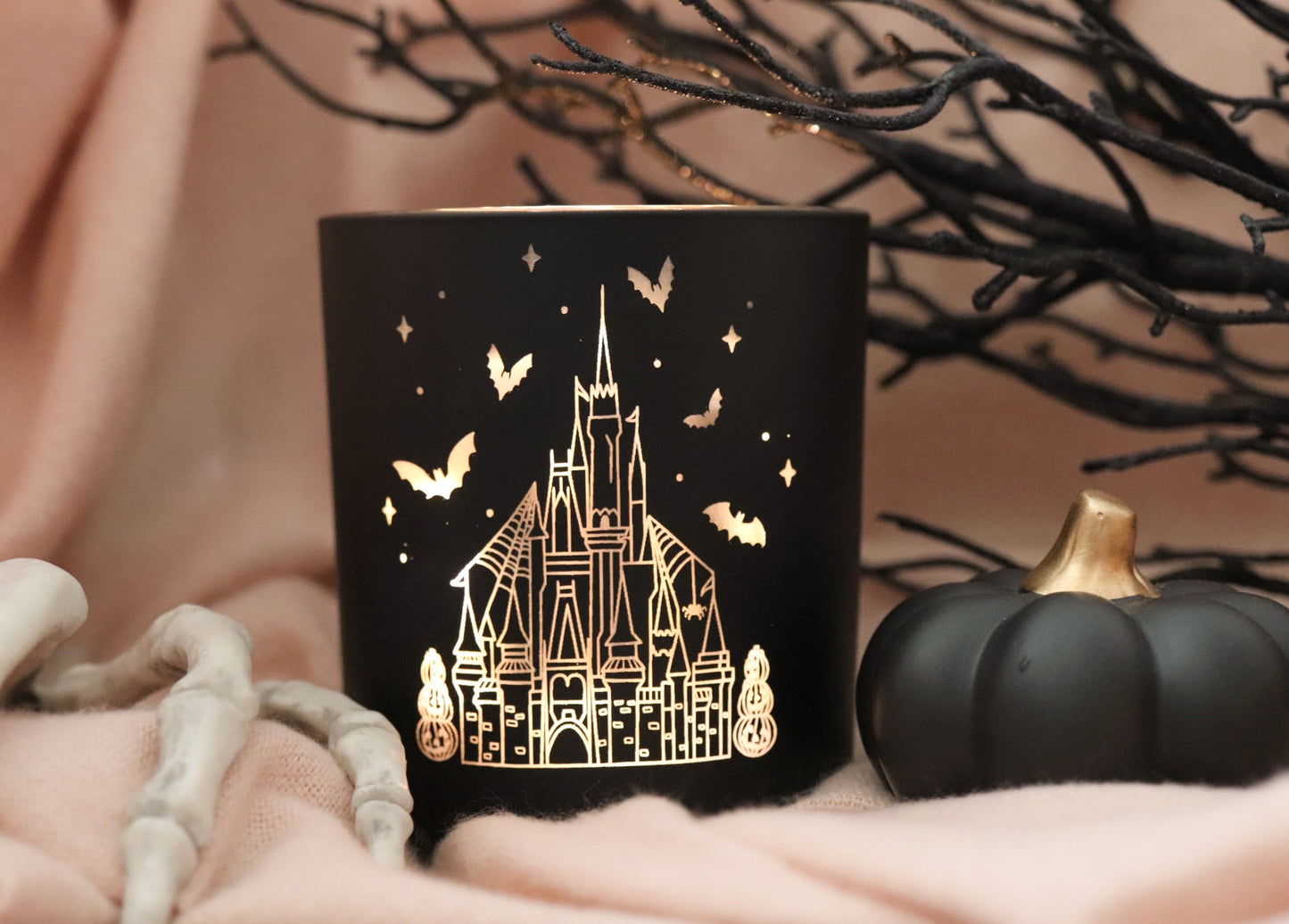 SPOOKY CASTLE MATTE JAR