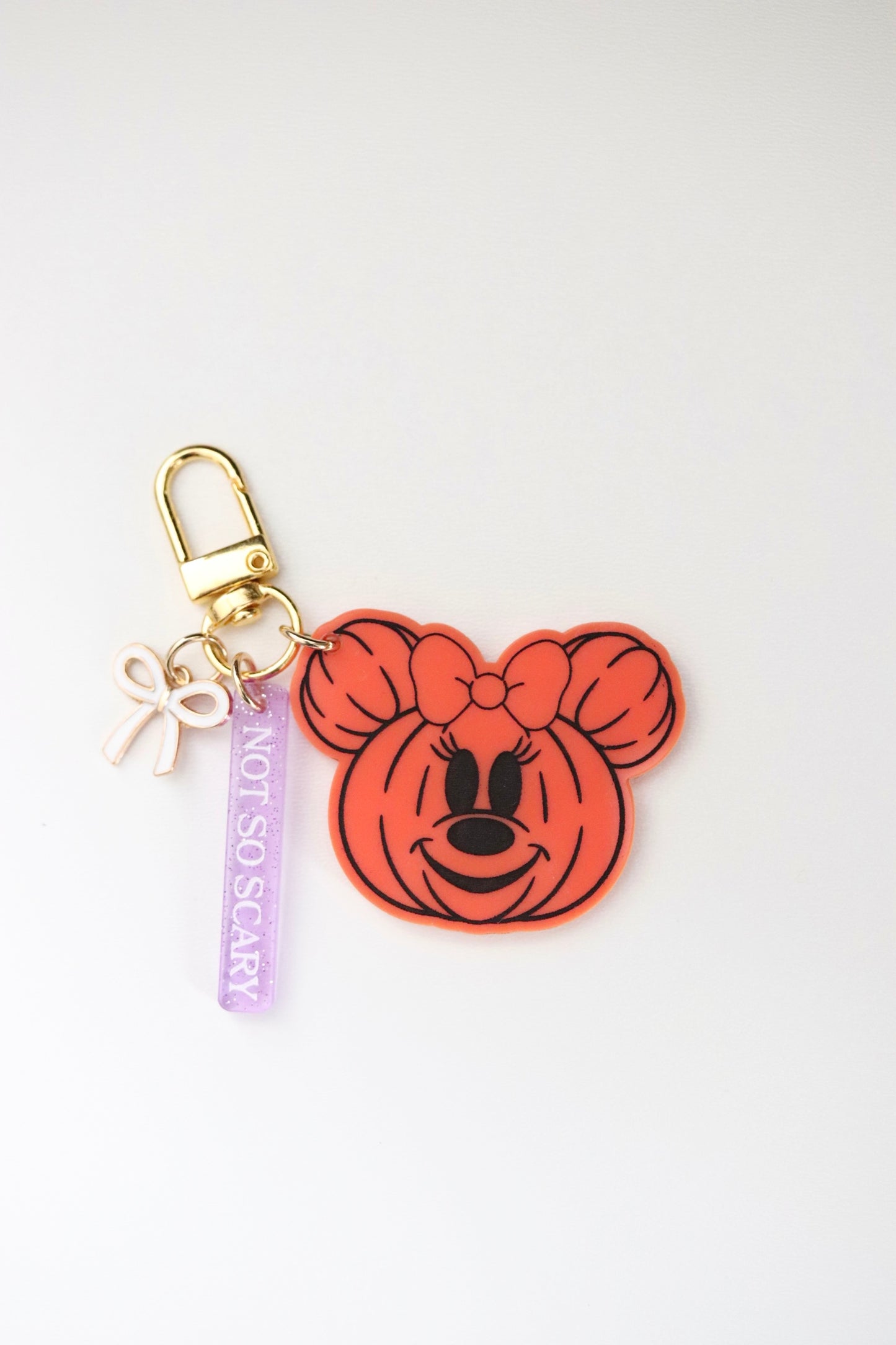 MOUSE PUMPKINS BAG CHARMS/ KEYCHAINS SET