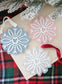COZY MOUSE SNOWFLAKE ORNAMENT