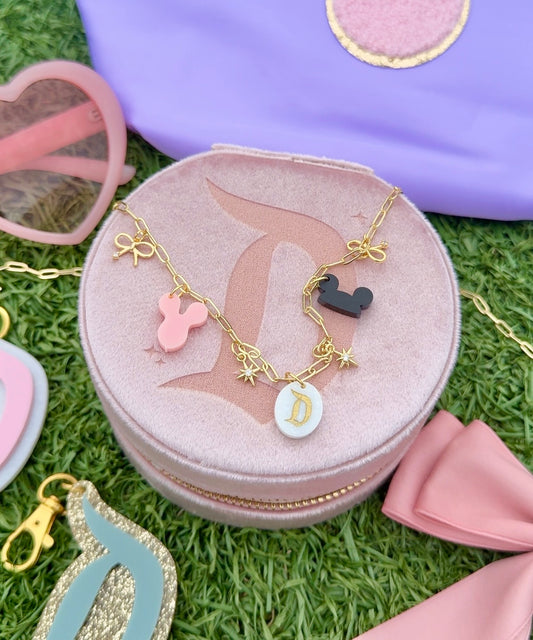 BALLOON PARK (D) MINI CHARM NECKLACE