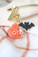 HALLOWEEN PUMPKIN MINI BAG CHARMS/ KEYCHAINS SET