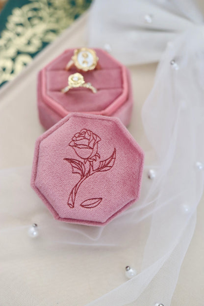 ENCHANTED ROSE RING BOX