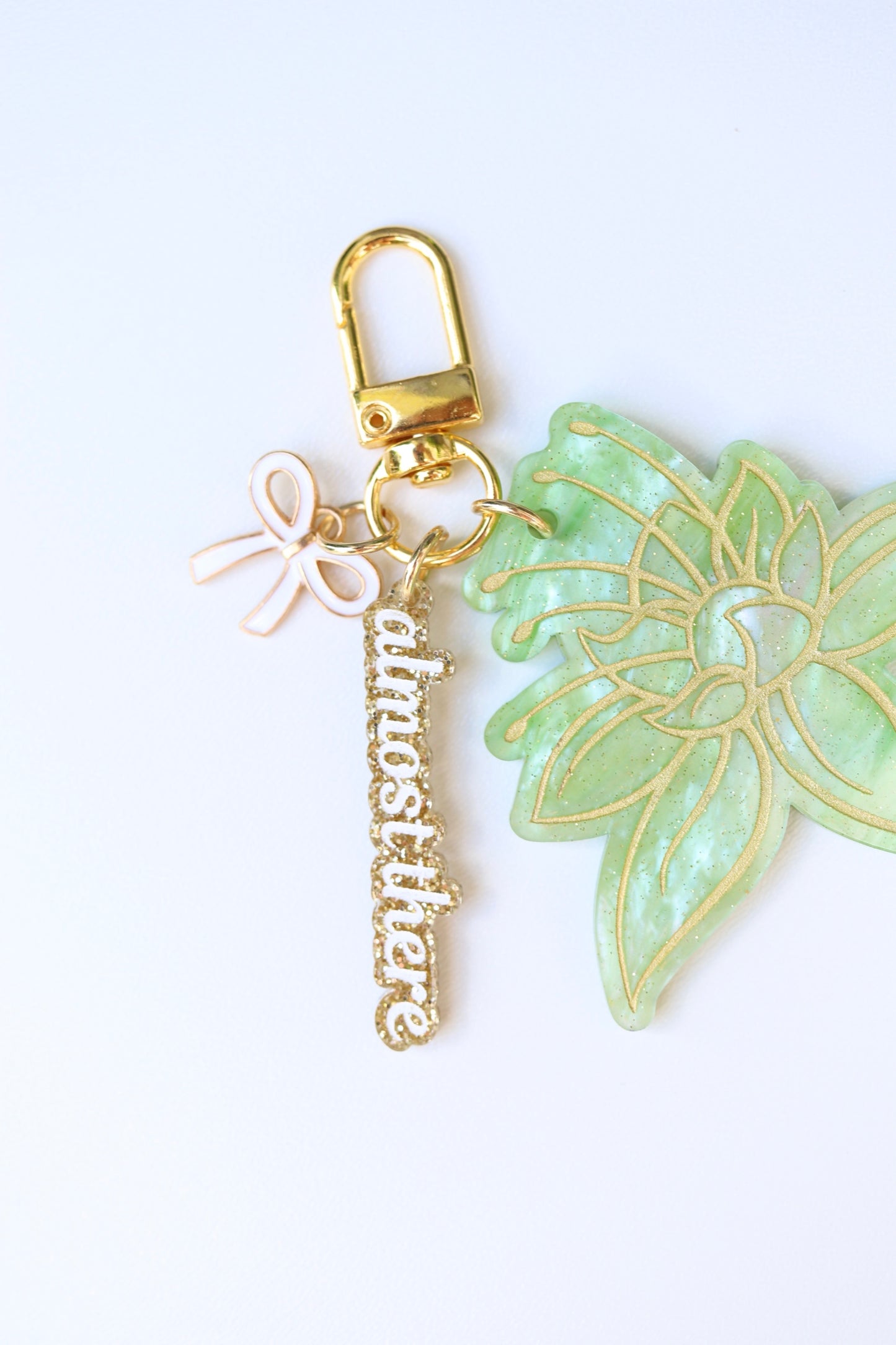 ALMOST THERE BAG CHARM SET/ KEYCHAIN