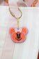 GLITTER MOUSE PUMPKIN BAG CHARMS/ KEYCHAINS
