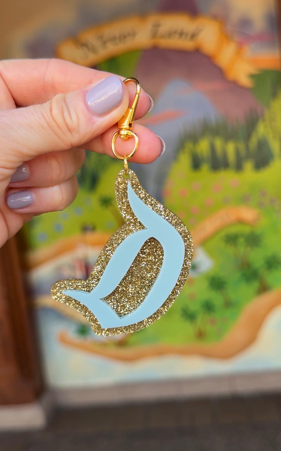 D BAG CHARM/ KEYCHAIN