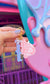 TEA CUPS BAG CHARM SET/ KEYCHAIN