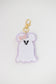GLITTER MOUSE GHOSTS BAG CHARMS/ KEYCHAINS