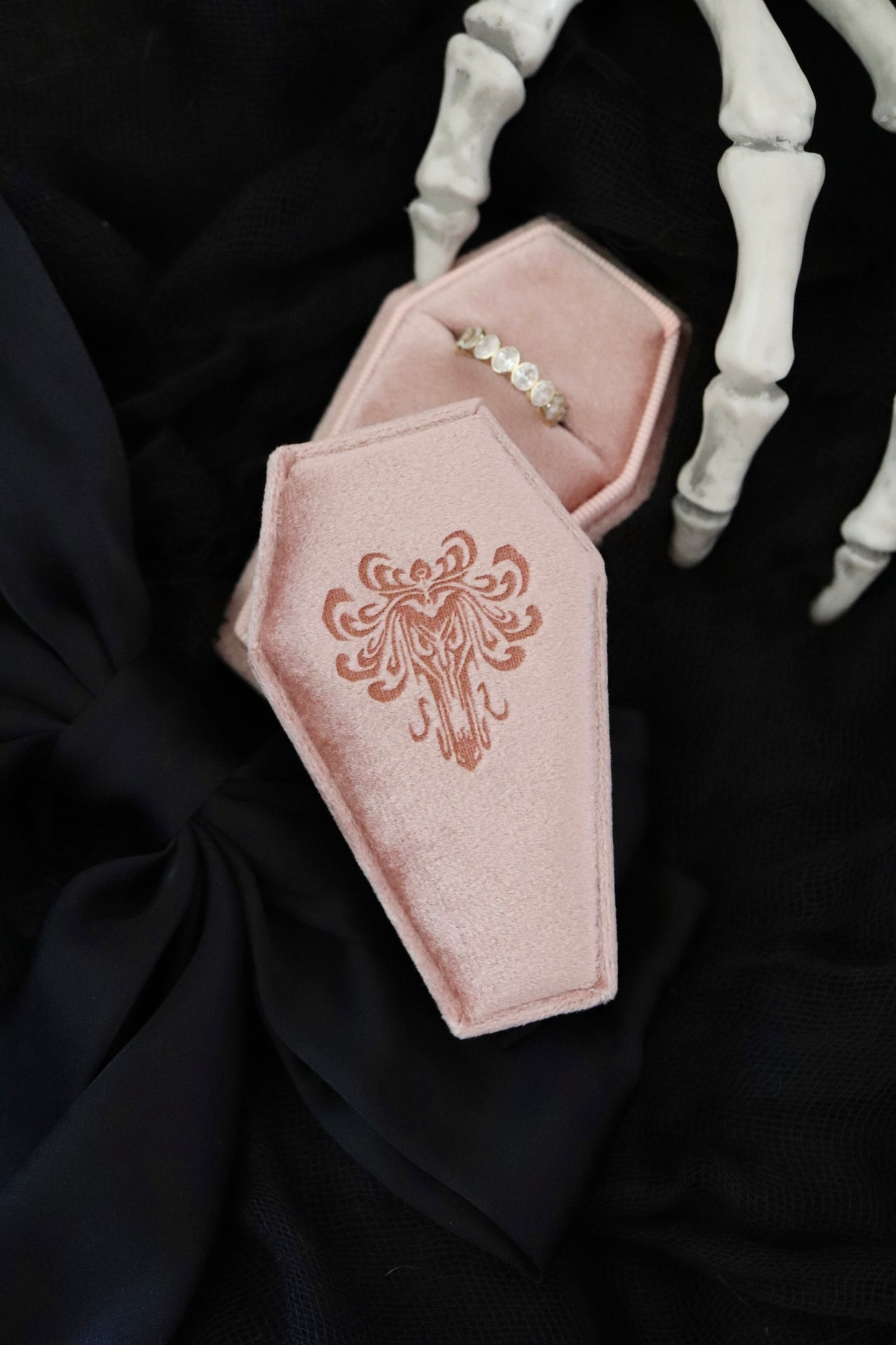 SPECIAL EDITION WALLPAPER COFFIN RING BOX