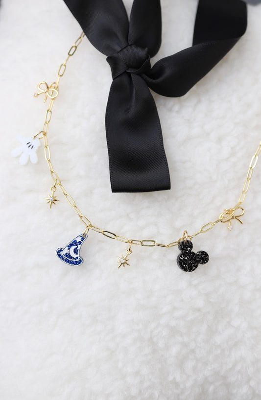 SORCERER MINI CHARM NECKLACE