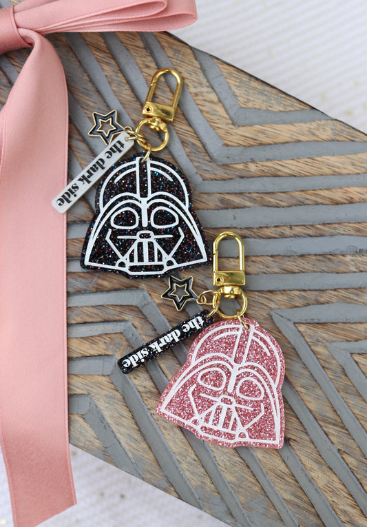 GALAXY HELEMT BAG CHARM SET/ KEYCHAIN