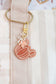 FALL MOUSE PUMPKIN BAG CHARM Set/ KEYCHAIN