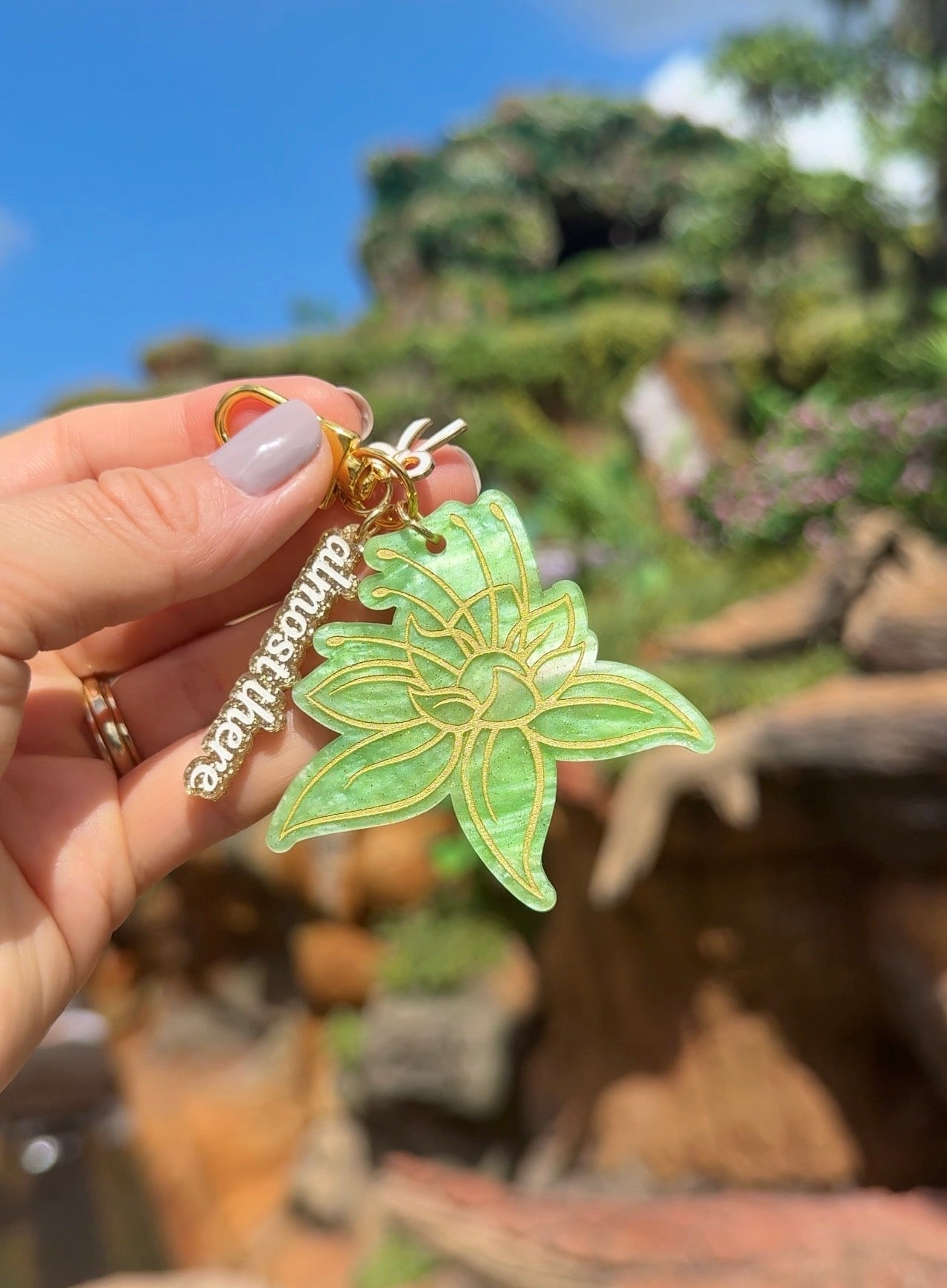 ALMOST THERE BAG CHARM SET/ KEYCHAIN
