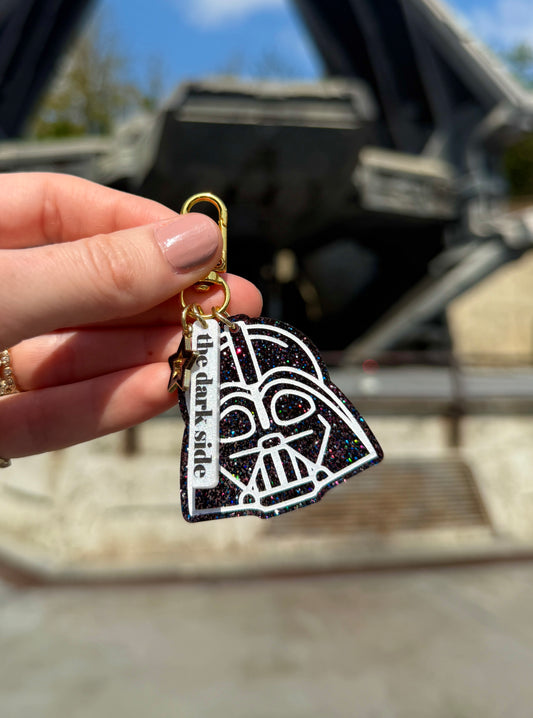 GALAXY HELEMT BAG CHARM SET/ KEYCHAIN