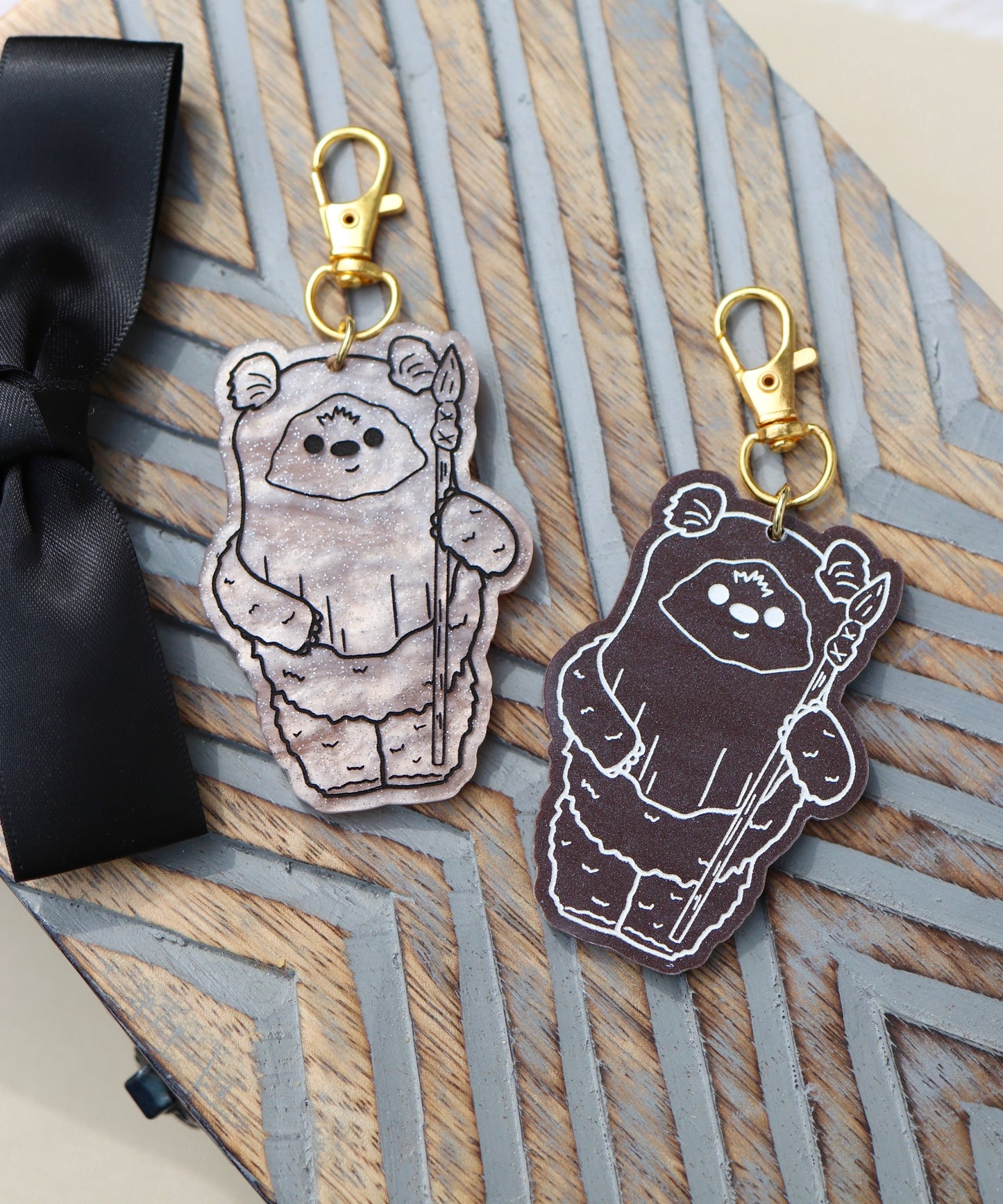 FOREST MOON FRIEND BAG CHARMS/ KEYCHAIN