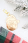 GOLD HOLIDAY BAG CHARMS/ KEYCHAINS
