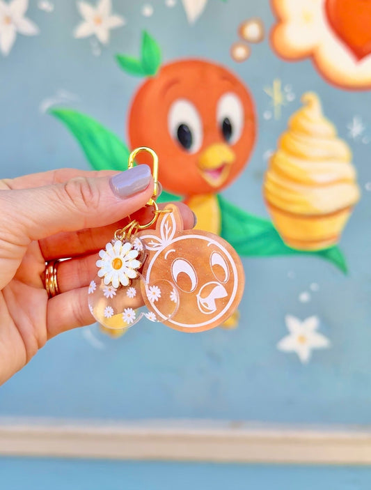 CITRUS BIRD BAG CHARM SET/ KEYCHAIN