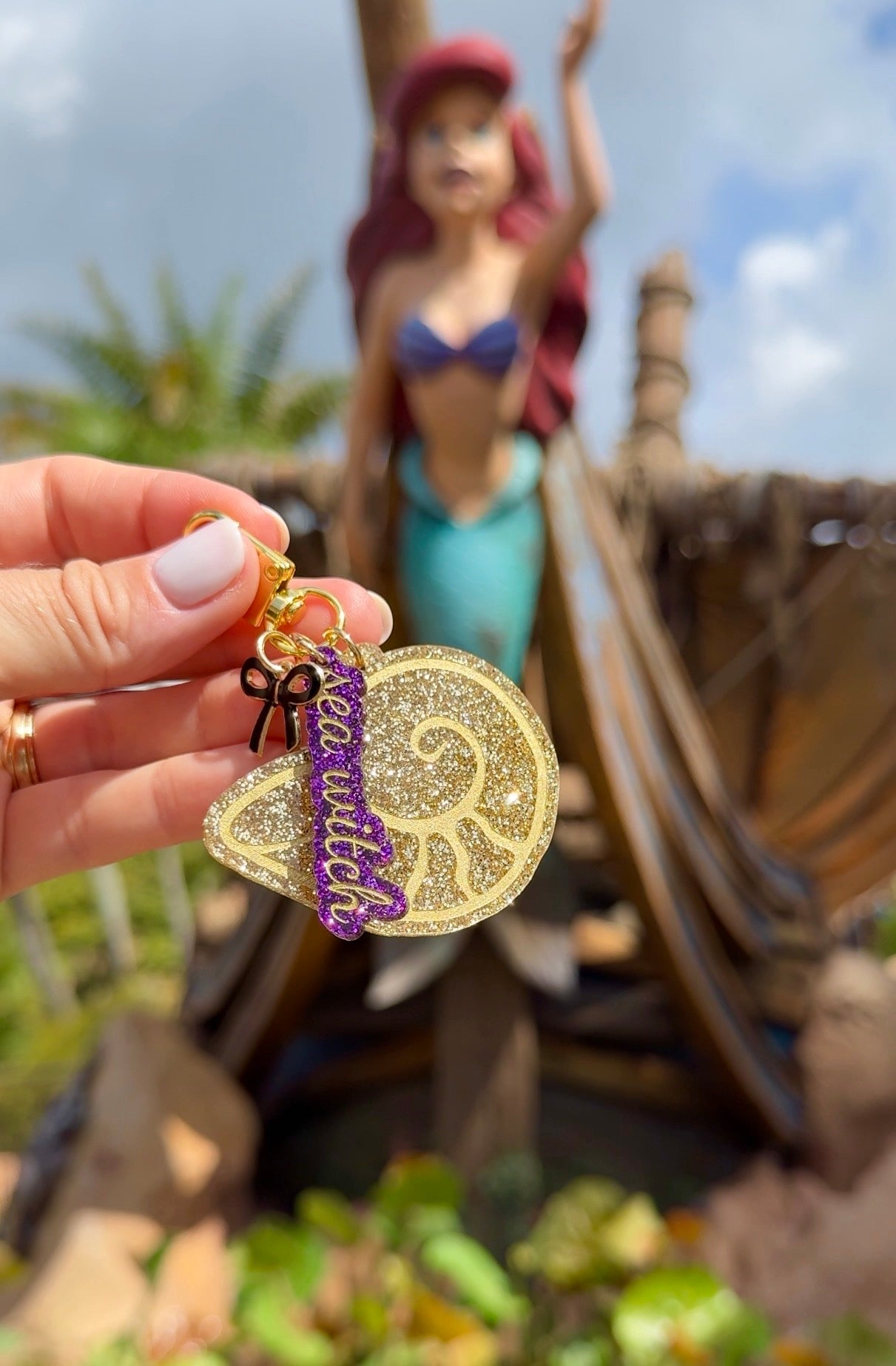 SEA WITCH BAG CHARMS/ KEYCHAINS SET