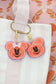 GLITTER MOUSE PUMPKIN BAG CHARMS/ KEYCHAINS