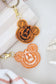 GLITTER MOUSE-O-LANTERN BAG CHARMS/ KEYCHAINS