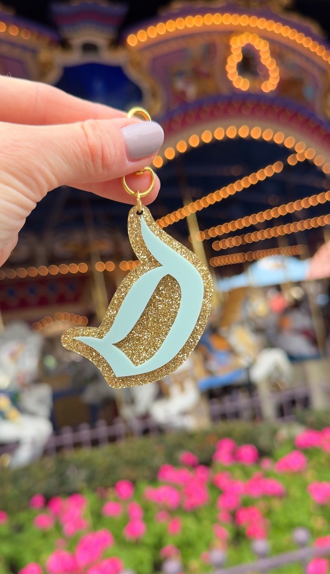 D BAG CHARM/ KEYCHAIN