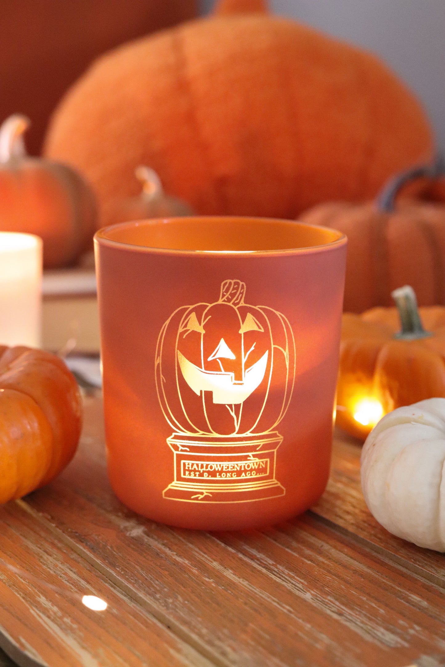 PUMPKIN TOWN MATTE JAR