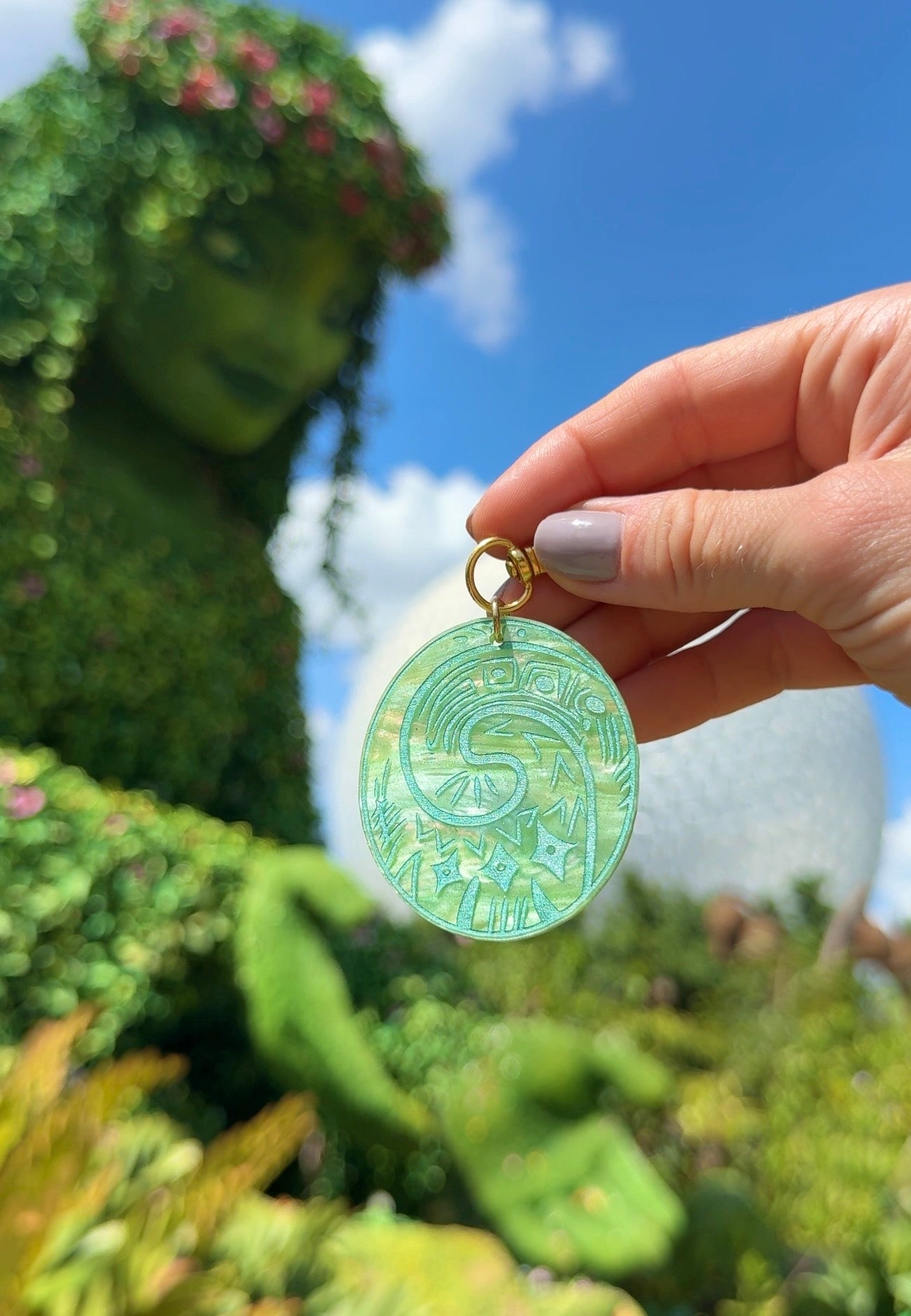 ISLAND GEM BAG CHARM/ KEYCHAIN