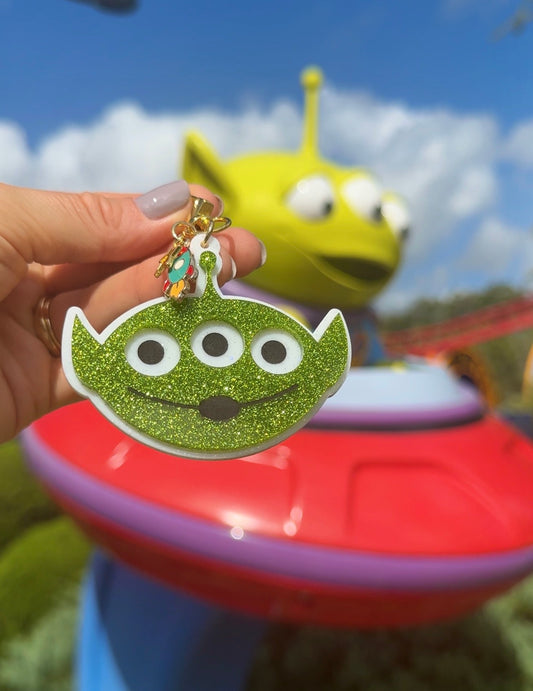 ALIEN BAG CHARM SET/ KEYCHAIN