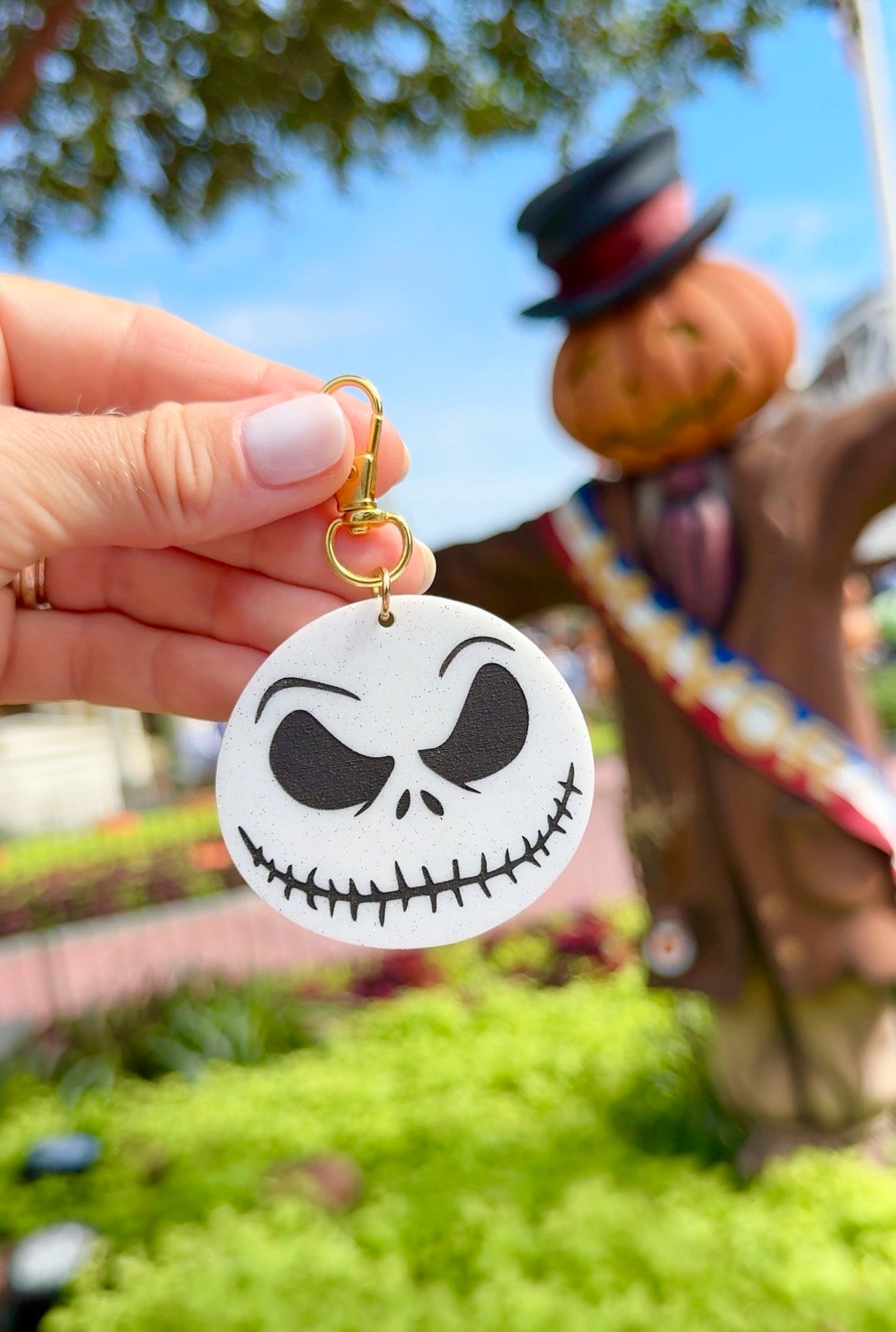 PUMPKIN KING BAG CHARMS/ KEYCHAINS