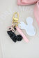 MAIN STREET BAG CHARM SET/ KEYCHAIN