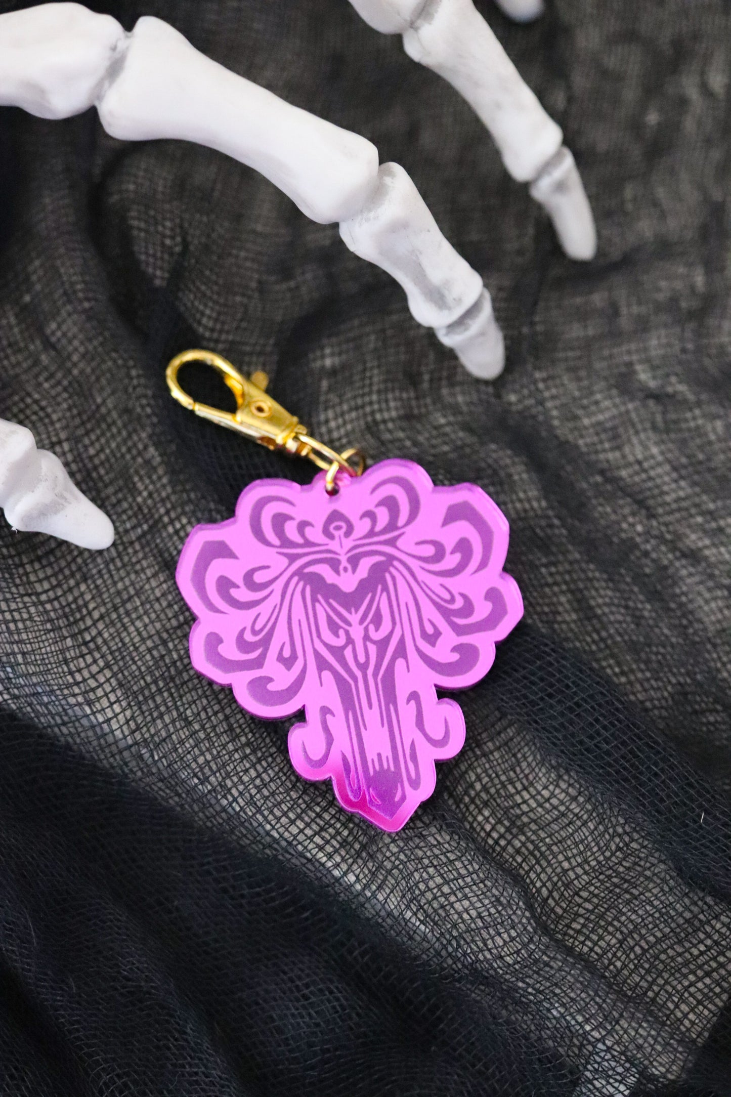 WALLPAPER BAG CHARM/ KEYCHAIN