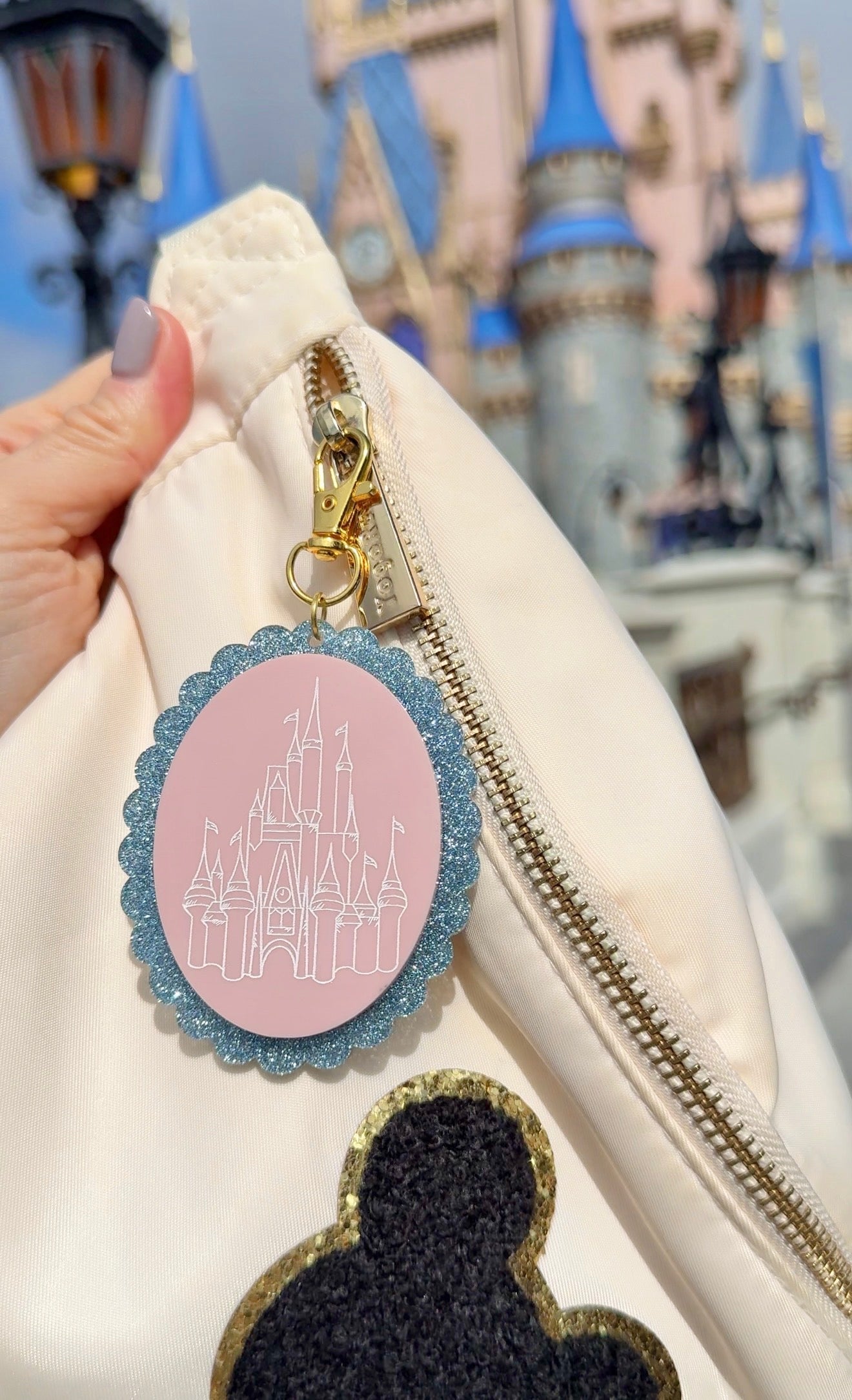 CASTLE BAG CHARM/ KEYCHAIN