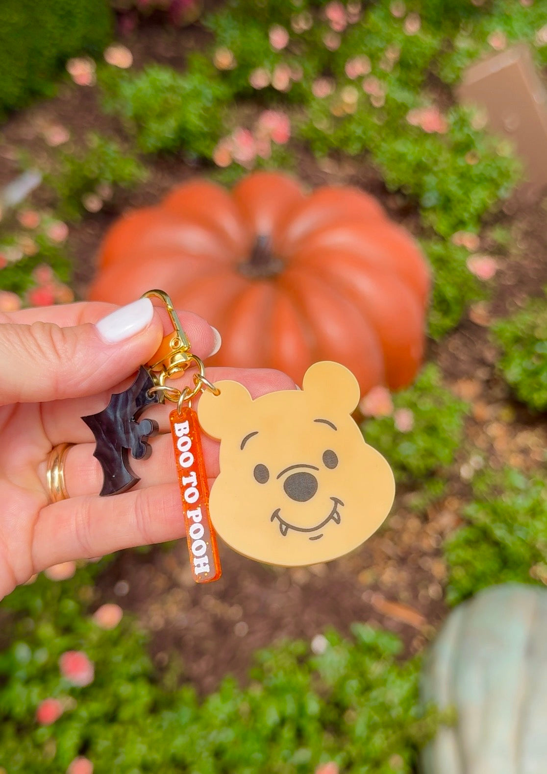 BOO BEAR MINI BAG CHARMS/ KEYCHAINS SET