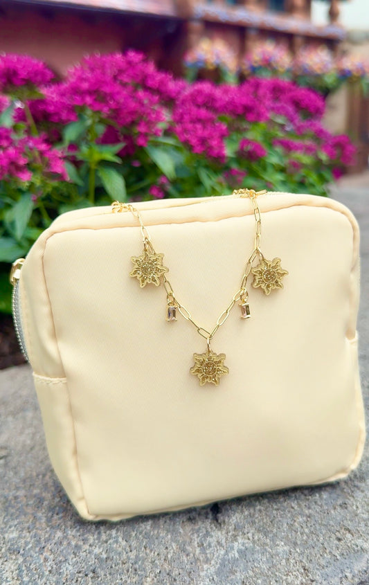 SUN MINI CHARM NECKLACE
