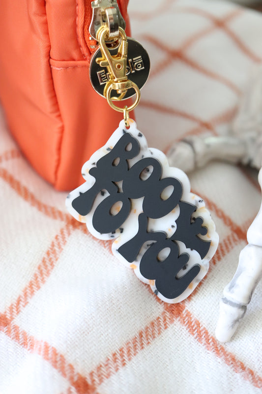 BOO TO YOU BAG CHARMS/ KEYCHAINS