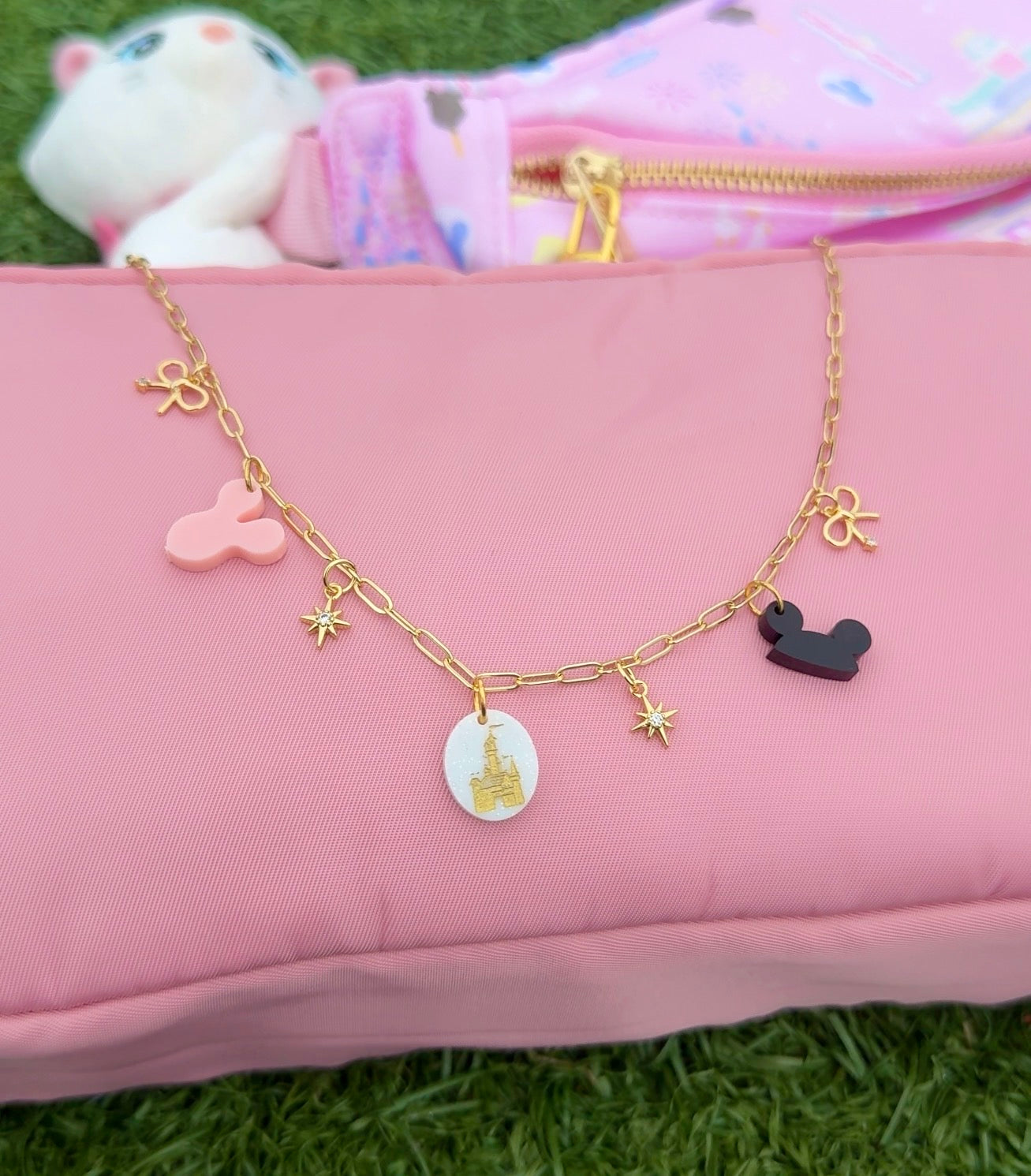BALLOON PARK MINI CHARM NECKLACE