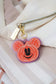 GLITTER MOUSE PUMPKIN BAG CHARMS/ KEYCHAINS