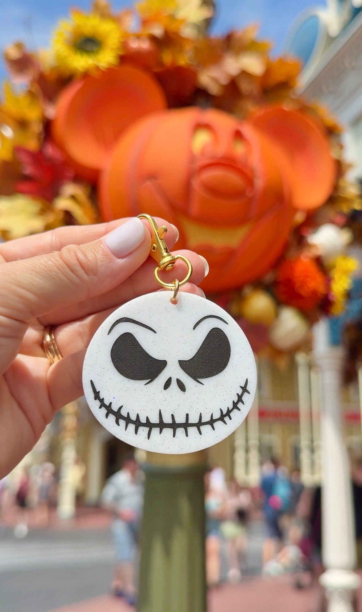 PUMPKIN KING BAG CHARMS/ KEYCHAINS