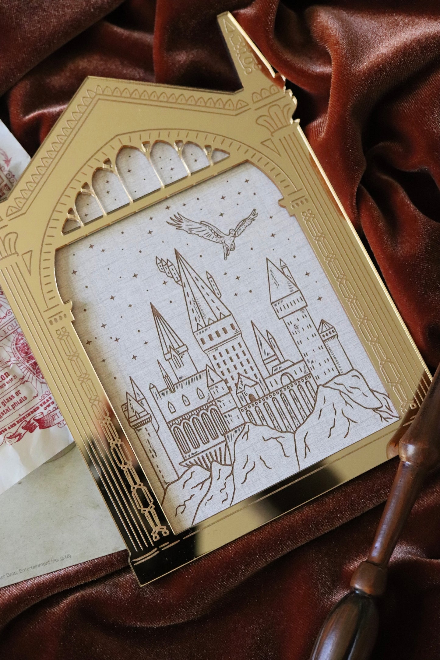 HOME OF MAGIC CASTLE HOME SIGN