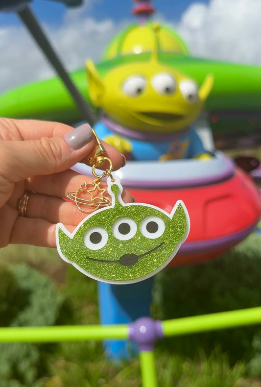 ALIEN BAG CHARM SET/ KEYCHAIN