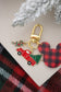 TRUCK & TREE MOUSE MINI BAG CHARMS/ KEYCHAINS SET