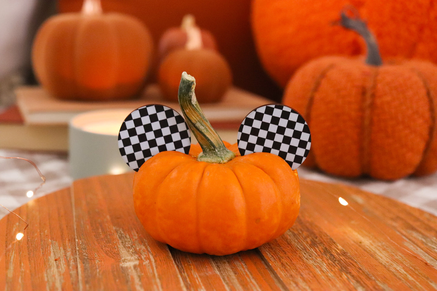 MINI MOUSE PUMPKIN EARS