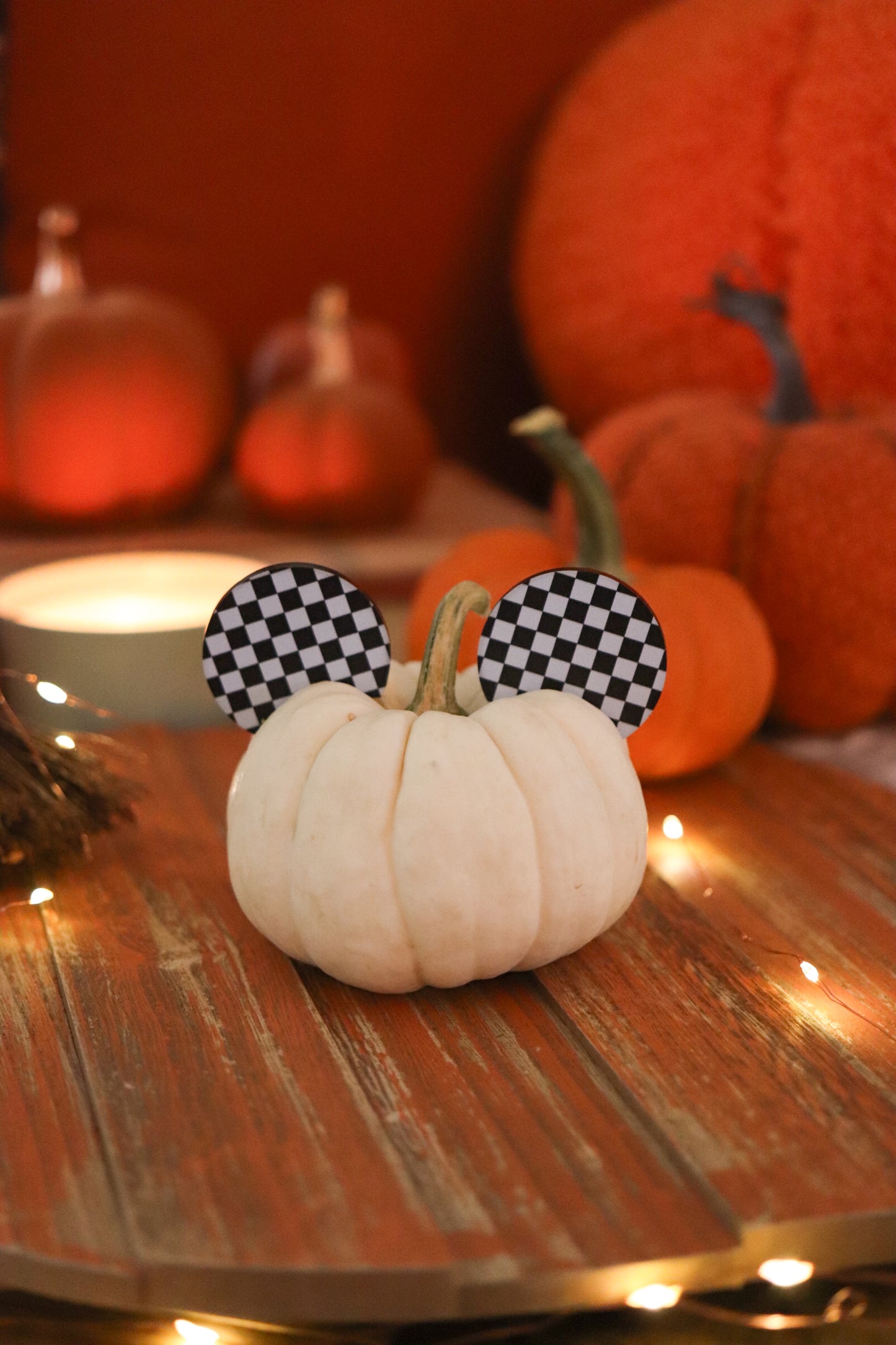 MINI MOUSE PUMPKIN EARS