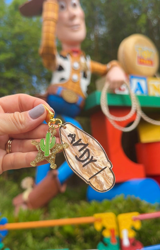 COWBOY BAG CHARM SET/ KEYCHAIN