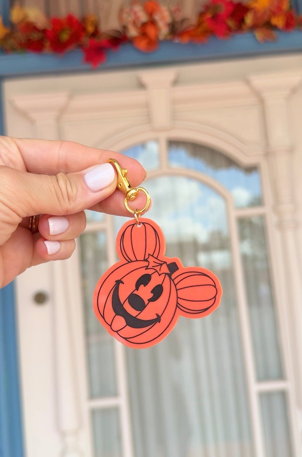 WEST COAST MOUSE-O-LANTERN BAG CHARM/ KEYCHAIN