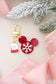 SNOW GLOBE MOUSE MINI BAG CHARMS/ KEYCHAINS SET