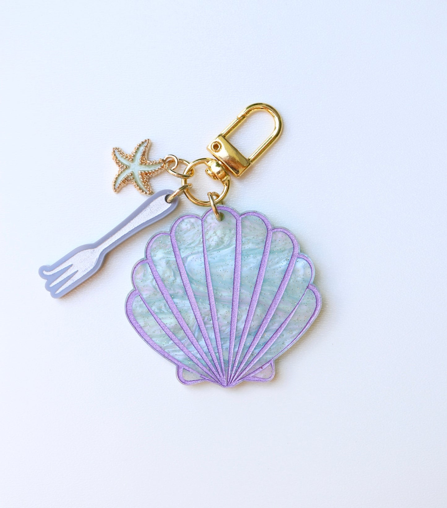MERMAID BAG CHARM SET/ KEYCHAIN