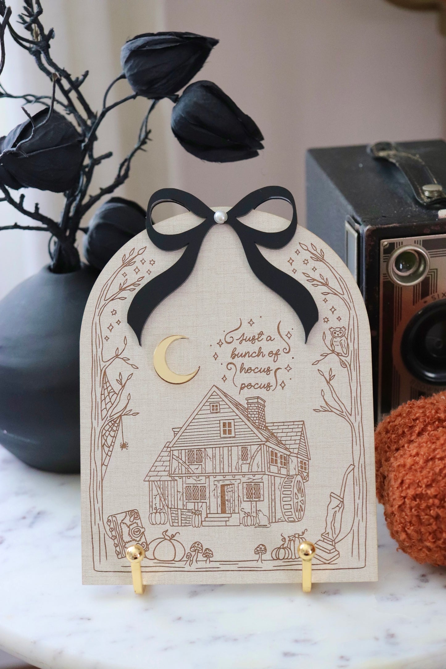 WITCH COTTAGE HOME SIGN
