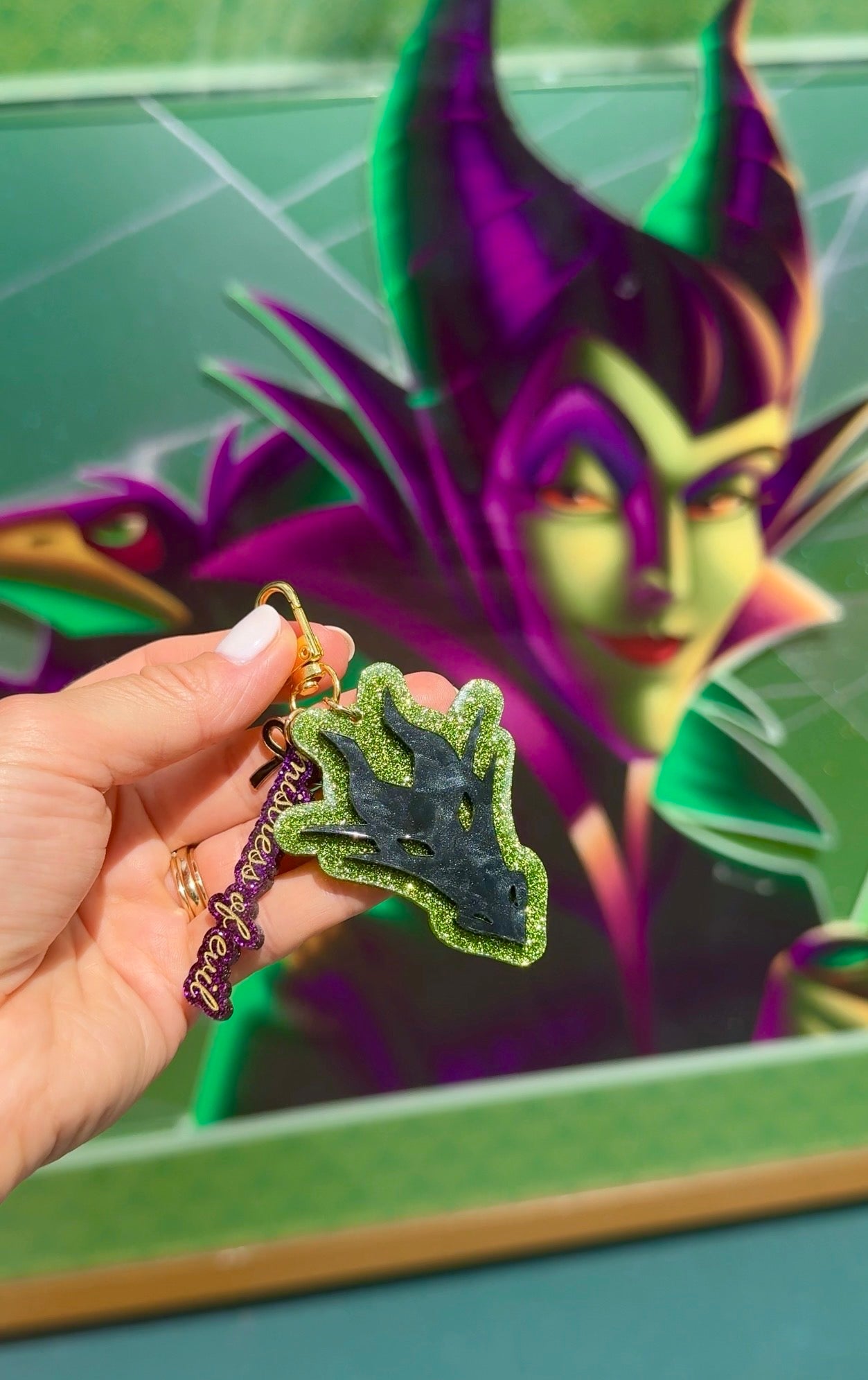 MISTRESS OF EVIL BAG CHARMS/ KEYCHAINS SET